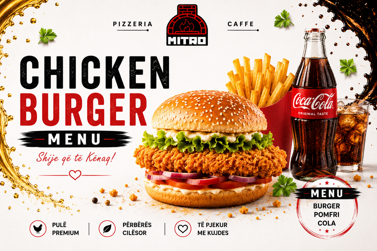 CHIKEN BURGER